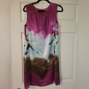 Marks & Spencer Multicolor Sleeveless Midi Dress